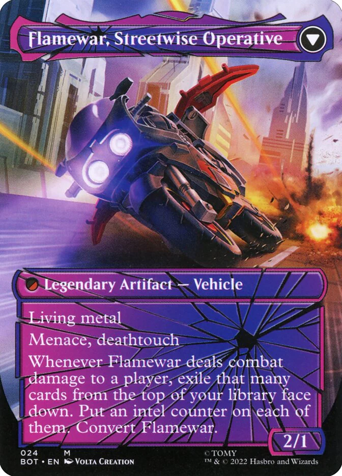 Flamewar, Brash Veteran (Shattered Glass) [BOT - 24] - Image 2